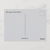 A View of Rarotonga Cook Islands Briefkaart (Achterkant)