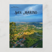 A View of San Marino Briefkaart (Voorkant)