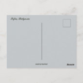 A View of Sofia Bulgaria Briefkaart (Achterkant)