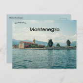 A View of Tivat Montenegro Briefkaart (Voorkant / Achterkant)