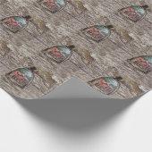 a view through a stirrup  cadeaupapier (Hoek)