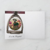 a view through a stirrup card kaart (Binnen)