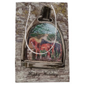 a view through a stirrup medium cadeauzakje (Voorkant)