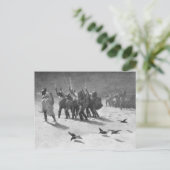 A Viking Foray Briefkaart (Staand voorkant)