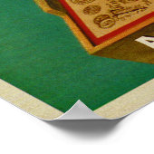 A. Viktorson Cigarette Papers ~ Moskou Rusland 190 Poster (Hoek)