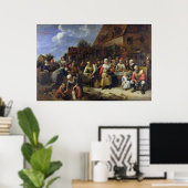 A Village Banquet Poster (Thuiskantoor)