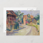 A Village Street Briefkaart (Voorkant / Achterkant)