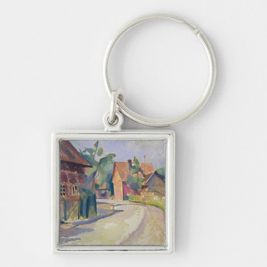 A Village Street Sleutelhanger (Voorkant)