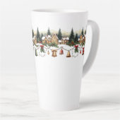 A Village Wrapped in Christmas Magic Latte Mok (Rechterhoek)