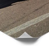 A vintage Chevrolet Bel-Air automobile, Poster (Hoek)