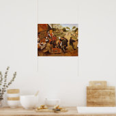 A Vlaamse Kermesse Poster (Keuken)