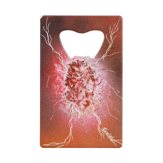 A Volatile Varmint Creditkaart Flessenopener (Voorkant)