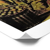 A Voman and a Fish Peddler, 1713 (olie op het pane Poster (Hoek)