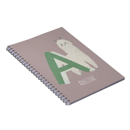 A voor Alpaca Notitieboek (Rechterzijde)