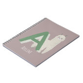 A voor Alpaca Notitieboek (Linkerzijde)