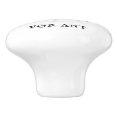 "A" voor Ant Keramische Knop (Zijkant)