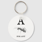 "A" voor Ant Sleutelhanger (Voorkant)