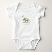 A voor Armadillo Baby Bodysuit (Voorkant)
