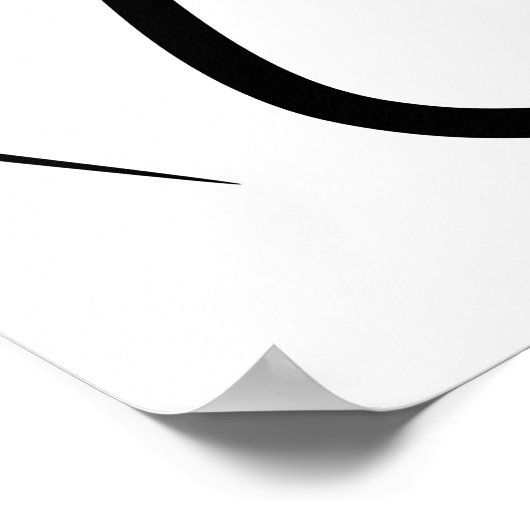 A voor het Poster van het atheïsme (Hoek)