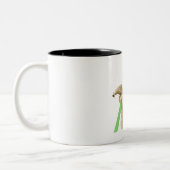 A voor Initiaal Anteater - Mok - Groen (Links)