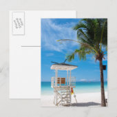 A Vrijwaringspost | Witte strand, Boracay Briefkaart (Voorkant / Achterkant)