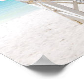 A Vrijwaringspost | Witte strand, Boracay Poster (Hoek)