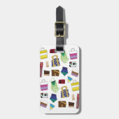 A.W. Bagografie Bagagelabel (Voorkant verticaal)