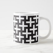 A&w-patronen gemaakt met 'plus'-teken grote koffiekop (Rechts)