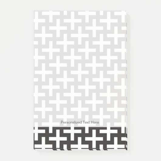 A&w-patronen gemaakt met 'plus'-teken post-it® notes (Voorkant)