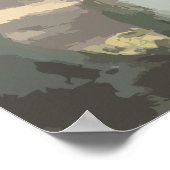 A Walk in the Woods: Personalized Tree Carving Poster (Hoek)