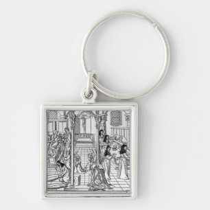 A Ward in Hotel-Dieu, Parijs Sleutelhanger