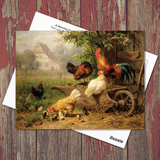 A Watchful Eye Carl Jutz Briefkaart