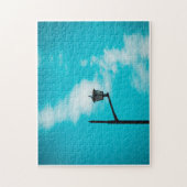 A watercolor sky and a streetlight legpuzzel (Verticaal)