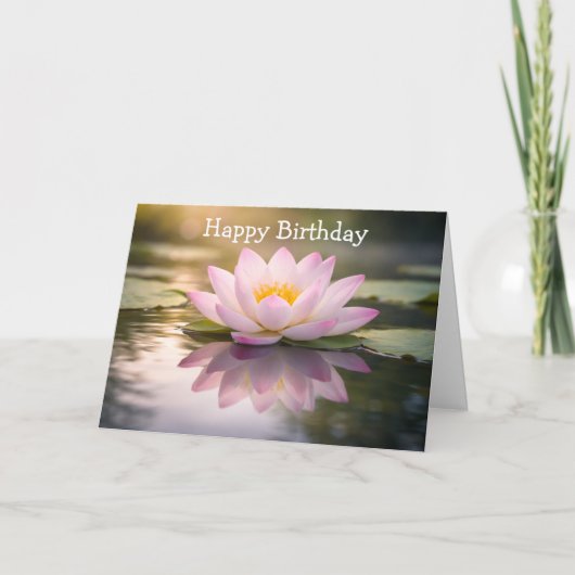A Waterlily Kaart (Voorkant)