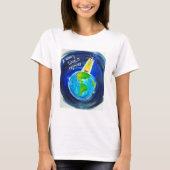 A Weary World verheugt zich over Kerstmis T-shirt (Voorkant)