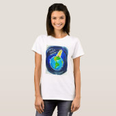 A Weary World verheugt zich over Kerstmis T-shirt (Voorkant volledig)