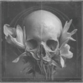 A Weathered Reverie — Gothic Fine Art Sticker (Voorkant)