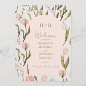 A wedding invitation with a elegant touch for you! (Voorkant / Achterkant)