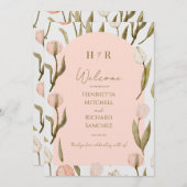 A wedding invitation with a elegant touch for you! (Voorkant / Achterkant)