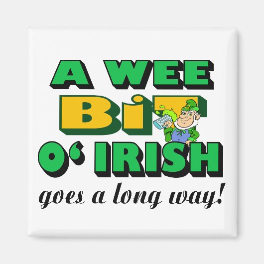 A Wee Bit Irish Magnet (Voorkant)