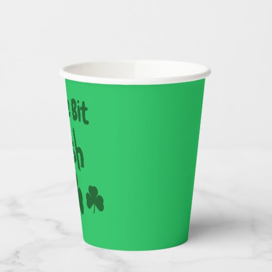 A Wee Bit Irish Papieren Bekers (Links)