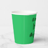 A Wee Bit Irish Papieren Bekers (Rechts)