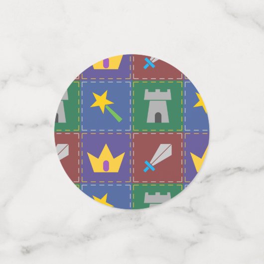 A Wee One's Fantasy Quilt Table Confetti (Kleine voorkant)