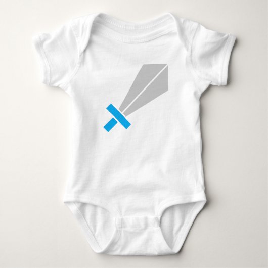 A Wee One's Fantasy Sword Baby Bodysuit (Voorkant)