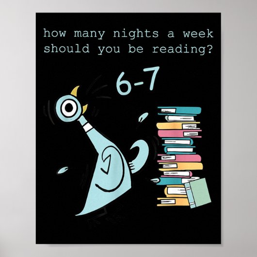 A Week Should You Be Reading 67 Teacher Poster (Voorkant)