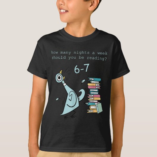 A Week Should You Be Reading 67 Teacher  T-shirt (Voorkant)