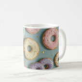 A Whimsical Pastel Donut Dream Koffiemok (Voorkant rechts)