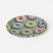 A Whimsical Pastel Donut Dream Papieren Bordje (Gekanteld)
