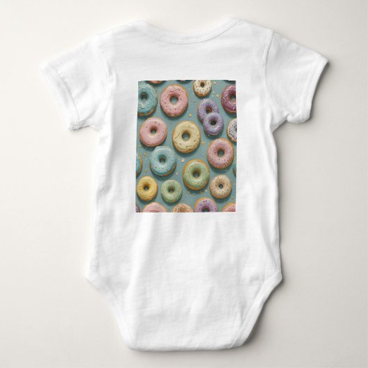 A Whimsical Pastel Donut Dream Romper (Achterkant)