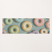 A Whimsical Pastel Donut Dream Yogamat (Achterkant (horizontaal))